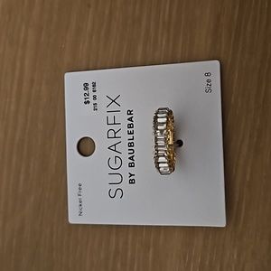 Sugarfix by Baublebar silver gold ring 8